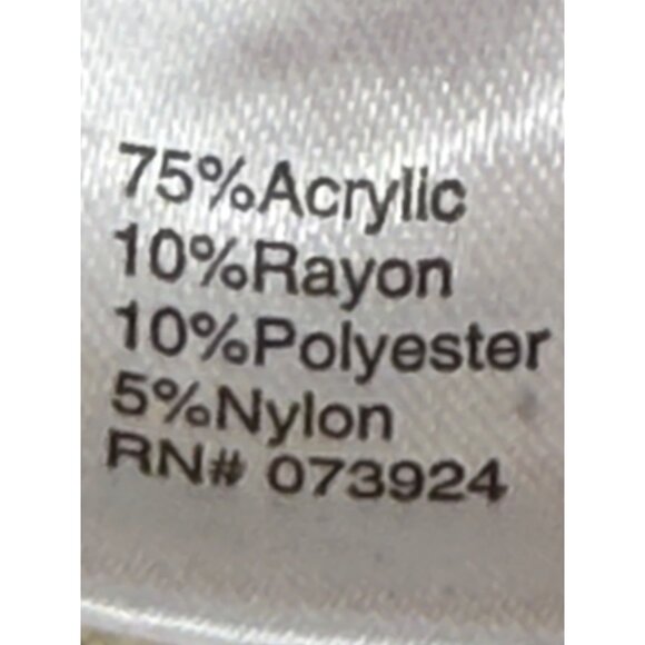 Ming Wang Womens Beige Fringed Cardigan Jacket Small Acrylic/Rayon Blend 3/4 sle - Picture 6 of 7